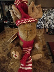 Boyds Bear Lester mintly Weihnachtselch 14"" Stofftier Plüschtier - Bild 1 von 6