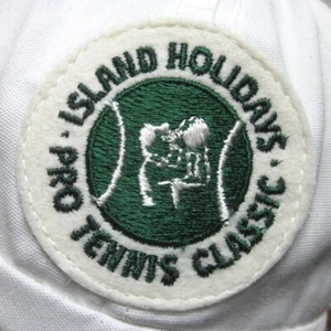 ISLAND HOLIDAYS bucket cap 1974 Hawaii Open hat Tennis Classic XL w/ mesh - Picture 1 of 5