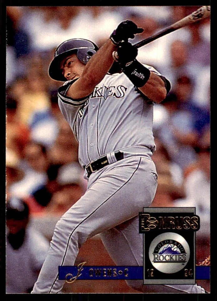 1994 Donruss Jayhawk Owens Baseball Cards #278 - Image 1 of 2