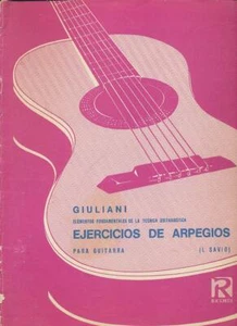 Ejercicios De Arpegios - Elementos Fundamentales De La Tecnica Guitarristica -.. - Picture 1 of 1