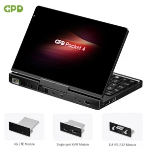 2025 Najnowszy GPD Pocket 4 Mini PC Handheld PC AMD AI 9 HX370 Compact PC UK - Zdjęcie 1 z 13