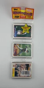 1989 Topps Baseball -"FACTORY SEALED PACK" Doc Gooden On Top - Randy Johnson RK? - Picture 1 of 2
