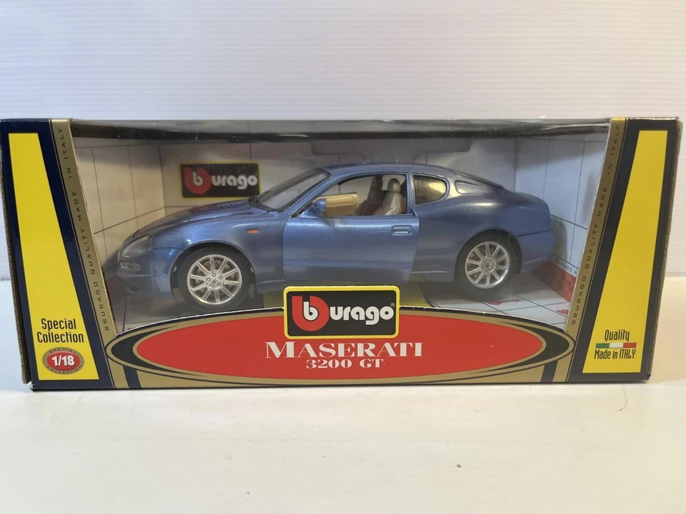 Maserati 3200 GT a escala 1/18 diecast de Bburago Foto 1 de 4