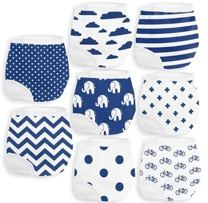 Baebae Goods Potty Training Underwear for Boys & Girls 8 Set Absorbent Cotton - Picture 1 of 7