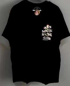 Camiseta Negra Anti Social Social Club Kkoch ASSC Talla XL - Imagen 1 de 2