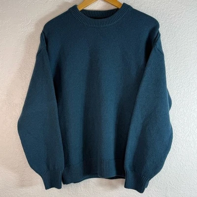 Colorful Standard Oversized Merino Wool Crewneck Sweater Ocean Green Minimal - Image 1 of 4