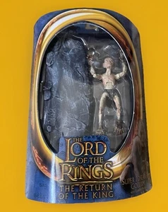 LOTR / ROTK~GOLLUM / CRAWLING ACTION~6" ACTION FIGURE~TOY BIZ~MIB - Picture 1 of 9