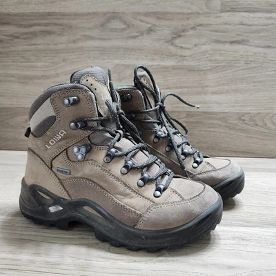 Botas de Senderismo Lowa Renegade GTX Mid Gore-Tex Aire Libre Trail Talla 6W Vibram Mujeres Foto 1 de 4
