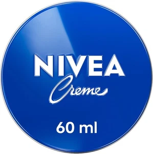 NIVEA Creme 60ml –All-Purpose Moisturiser for Face, Body, Hands & Feet Pack Of 2 - Picture 1 of 7