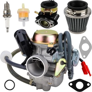 150cc GY6 Vergaser für 4 Takt Motoren 125cc 152QMJ 157QMI PD24J...  - Bild 1 von 9
