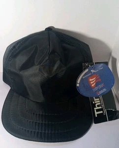 Vintage Work-Guard Mütze Kappe nicht verstellbar Herren klein schwarz 3M Thinsulate Ohrenklappe mit Etikett - Bild 1 von 4