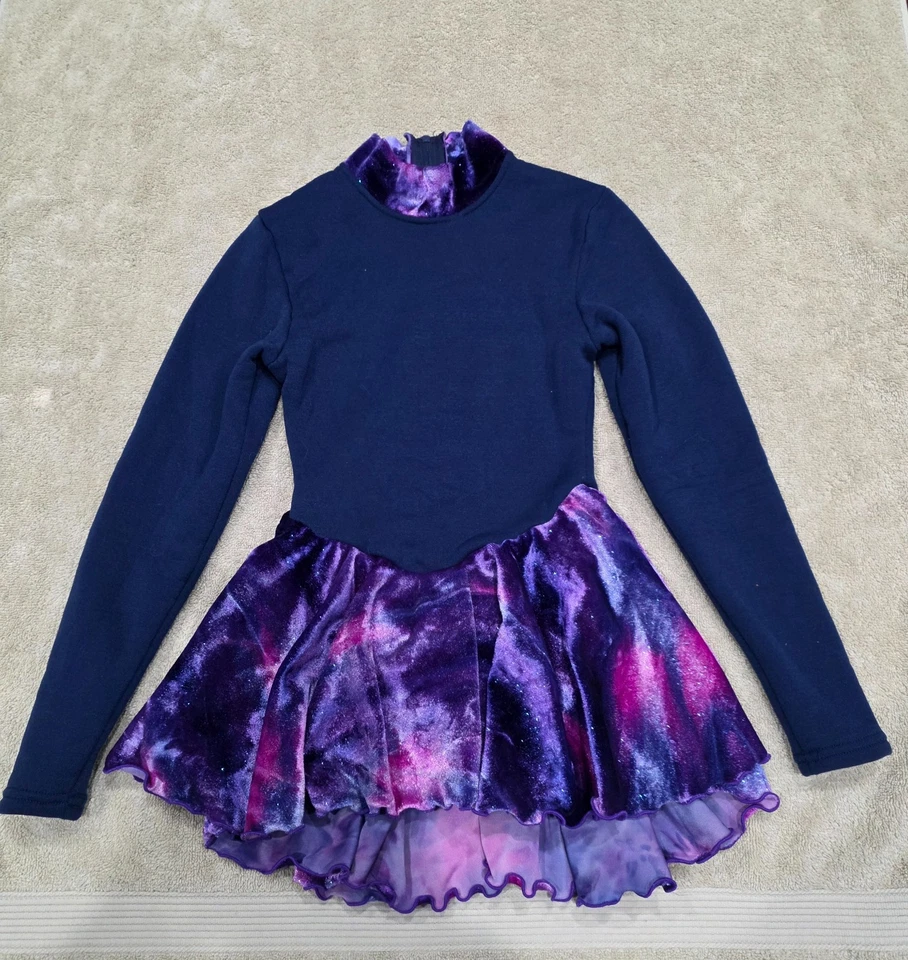 Mondor Polartec 6X-7 CM Ice Figure Skating Dress Child Medium Leotard Costume - Image 1 of 1