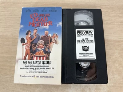 Ed and His Dead Mother (1993) - Steve Buscemi - RARE Preview Screener VHS Tape - Image 1 of 4