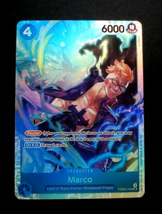 One Piece Marco PRB02-008 Super Rare HOLO The Best 2 Englisch NM - Bild 1 von 1
