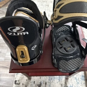 Parts Or Repair Mens Zuma Snowboard Bindings M/L (left Front Clips Broken) - Picture 1 of 13
