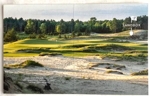 SANDBOX GOLFPLATZ UNBENUTZTE SCOREKARTE IDEAL FÜR DISPLAY C2 - Bild 1 von 2