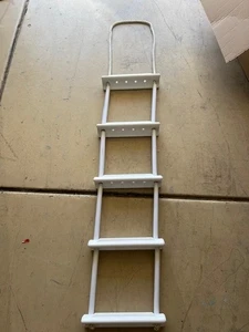 Escalera de cuerda Attwood, 5 peldaños, 11 1/2 pulgadas de ancho x 64 pulgadas de largo, escalón antideslizante - Imagen 1 de 6