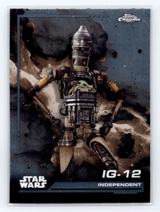 2024 Topps Chrome Star Wars #40 IG-12 - Picture 1 of 2