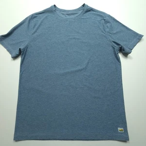 Vuori Men Shirt Medium Light Blue Basic Tee Thin Pullover Gym Workout Athleisure - Picture 1 of 16