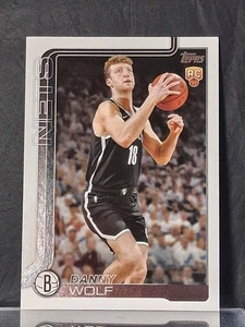 Baloncesto Danny Wolf Brooklyn Nets 2025-26 Topps #227 radiocontrol - Imagen 1 de 2