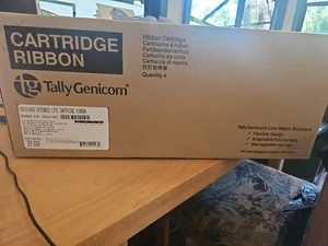 Printronix/Tally Genicom 255670-402, dopasowanie 4Pk TG 6600/6800, wstążki o przedłużonej żywotności - Zdjęcie 1 z 3