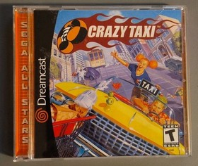 Crazy Taxi - Sega Dreamcast Sega All Stars CIB 