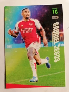 Tarjeta Base Panini TC Top Class 2024 Gabriel Jesus Nº 118 Arsenal Londres - Imagen 1 de 2