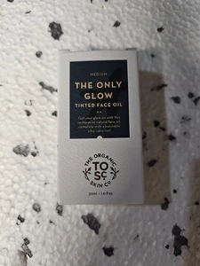 The Only Glow Tinted Face Oil 10 Oz By The Organic Skin Co. Medium 30ml - Picture 1 of 2