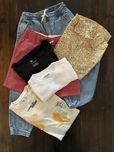 #25529 Girls, T-shirts, Blouse, Shorts, Pants - Sizes 8-10 - Picture 1 of 1