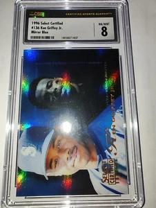 CSG 8 1996 Select Certified Mirror Blue Ken Griffey Jr - Picture 1 of 2
