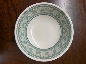 VINTAGE/RETRO -BILTONS -STAFFORDSHIRE Green Leaf Pattern 16cm Dish/Bowl - Picture 1 of 6