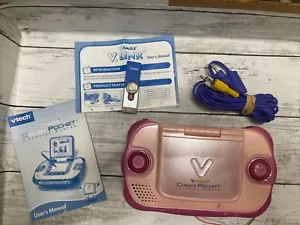 For Parts Only! VTech V Smile Cyber Pocket Learning System Electronic Pink - Picture 1 of 2