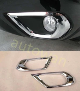 Guarnizione Fendinebbia Anteriore Cromata per SUBARU Forester 2013-2015 2pz - Foto 1 di 5