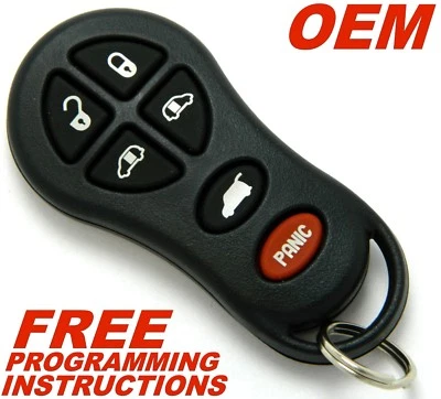 OEM 2001 2002 2003 DODGE GRAND CARAVAN MANDO A DISTANCIA LLAVERO GQ43VT18T 04686797 Foto 1 de 4