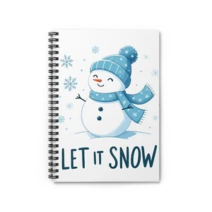 Quaderno Let it Snow - Linea regolata - Foto 1 di 5