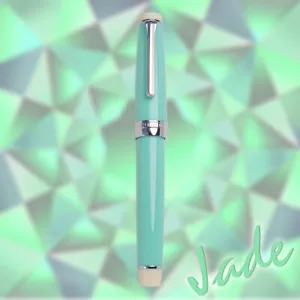 WANCHER Jade / Jade Fountain Pen 21K Nib EF/F/MF/M/B - Picture 1 of 10