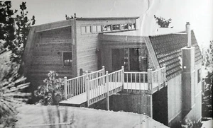 Vintage 1980s kit homes shed style log barn geodesic dome architecture plans  - Picture 1 of 11