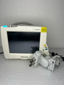 Philips IntelliVue MP30 MP 30 M8002A Patientenmonitor EKG SpO2 ECG (32076) - Bild 1 von 14