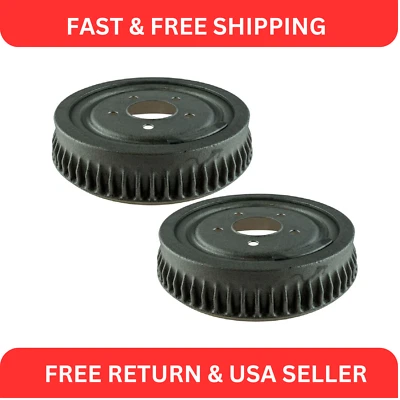11"  Brake Drum Driver & Passenger Side Pair for Chevy C1500 Truck SUV New - Image 1 of 4