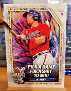 2023 Topps Home Run Challenge Austin Riley HRC-1 Insert Atlanta Braves - Picture 1 of 2