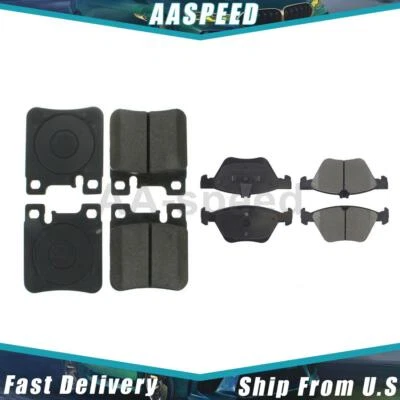 Pastillas de freno delanteras traseras para Mercedes-Benz E430 4,3 L 2002 2001 2000 1999 1998 Foto 1 de 4