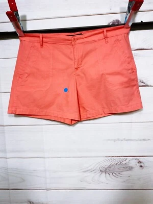 Calvin Klein Jeans Womens Shorts Size 14 Pink Flat Front Pockets - Image 1 of 4