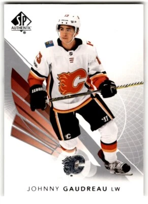2017-18 SP Authentic Johnny Gaudreau #13 Calgary Flames - Image 1 of 2