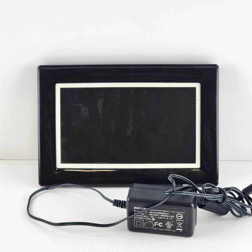 Phillips Digital Photo Frame 7" x 5½" Display Screen 128mb Memory - Image 1 of 4