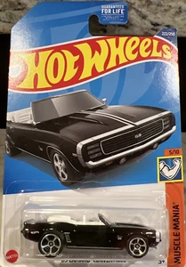 Mattel Hot Wheels *N Case* 2022 Muscle Mania 5/10 ~ #222 '69 Camaro Convertible - Picture 1 of 3