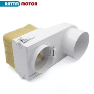 【DE】65/80/100mm Husillo Cubierta de Polvo Zapata para Máquina Enrutadora CNC Limpiador Polvo - Imagen 1 de 9