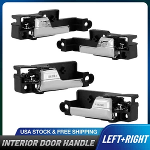 Pair Front Interior Inside Door Handle For 2006-2012 Ford Fusion Mercury Milan  - Picture 1 of 10