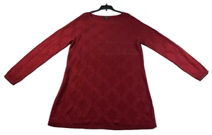 Alfani Sweater Womens Size Xlarge Red Long Sleeve - Picture 1 of 7