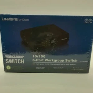 Linksys by Cisco High Speed 10/100 5 Port External Ethernet Switch EZXSS55W - Picture 1 of 12