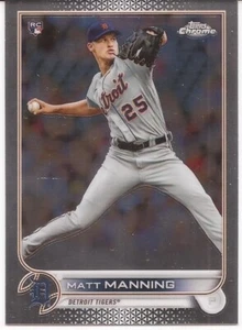 2022 Topps Chrome # 57 - Matt Manning - Rookie Card - Detroit Tigers - Bild 1 von 1